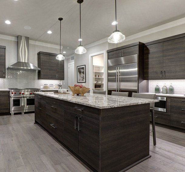 Residential house kitchen