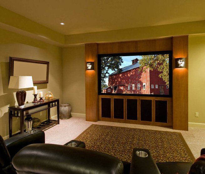 Home entertainment center