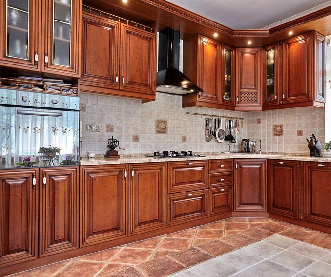 Kitchen cabinets and knobs