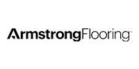 Armstrong Flooring logo in black text on a white background