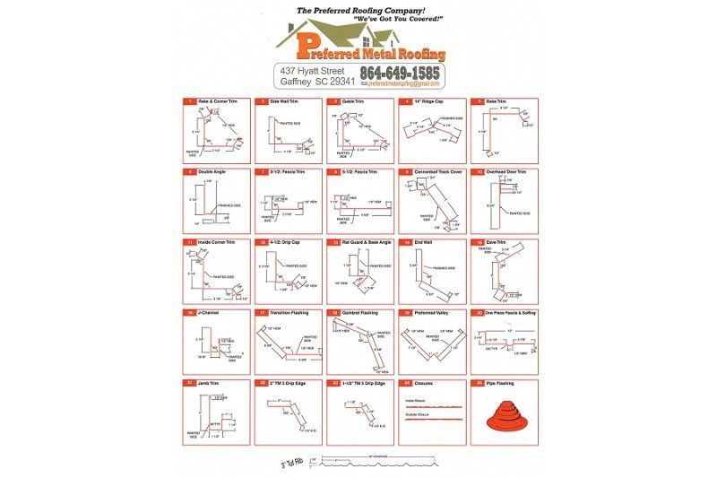 A sheet of paper with a bunch of drawings on it