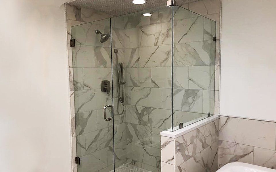 Shower glass