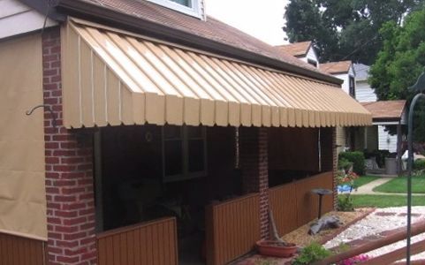Pan Style Awning