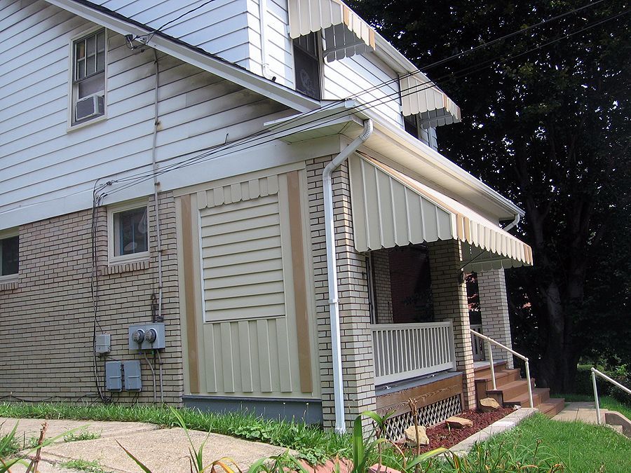 Pan and Cover Awning Style