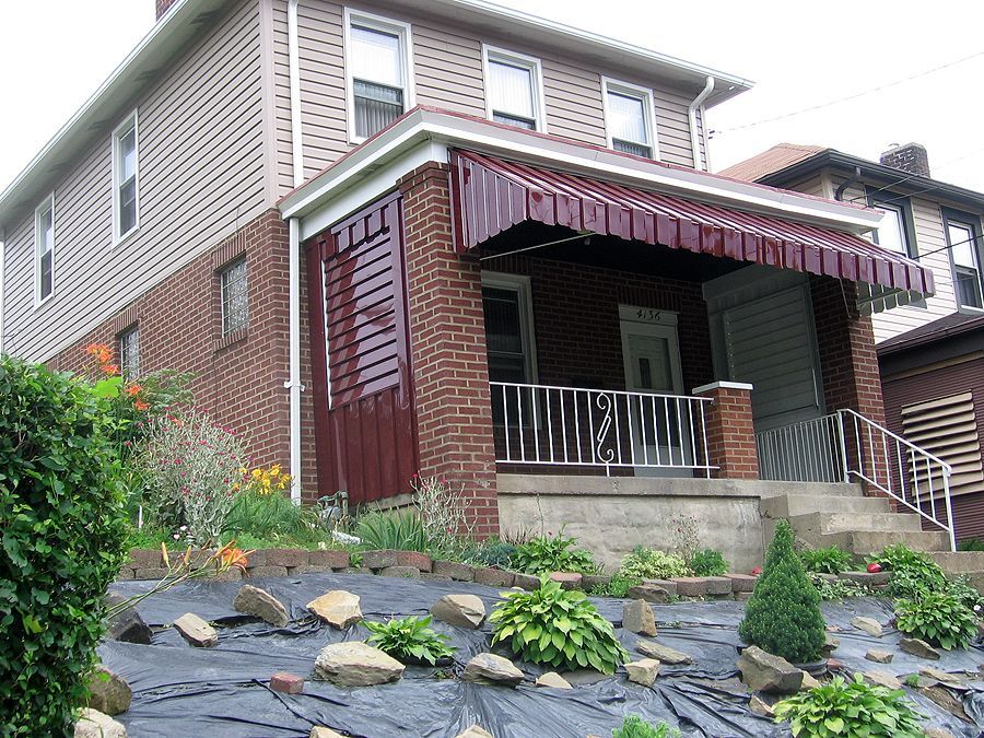 Pan and Cover Awning Style