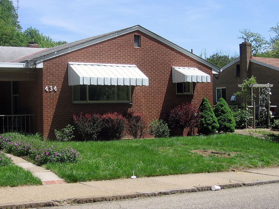 Pan and Cover Awning Style