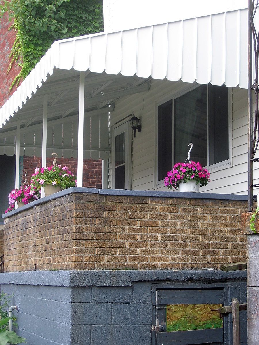 Pan and Cover Awning Style