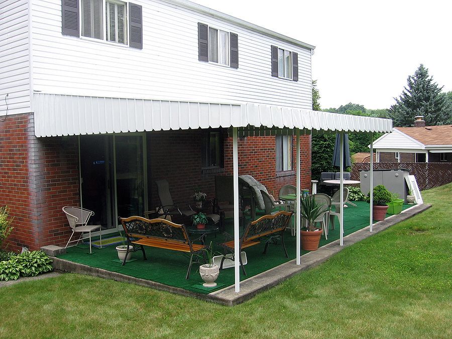 Pan and Cover Awning Style