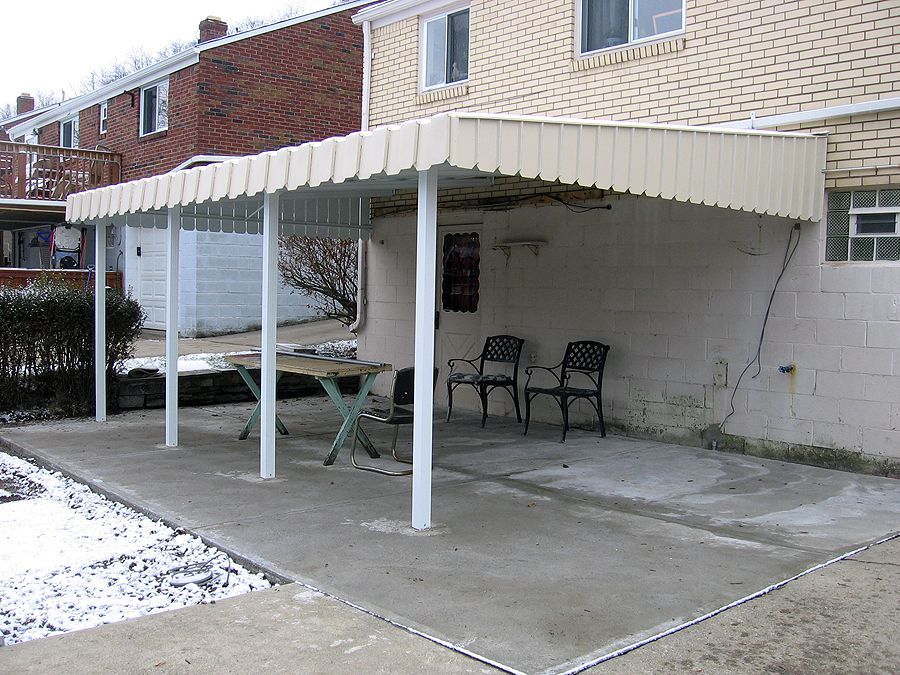 Pan and Cover Awning Style
