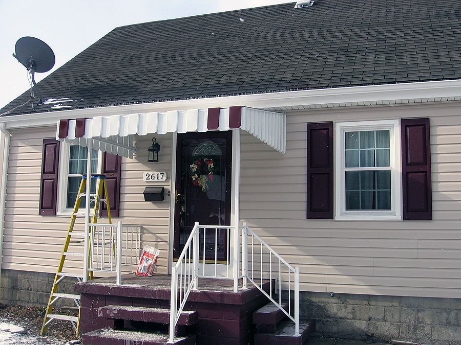 Pan and Cover Awning Style