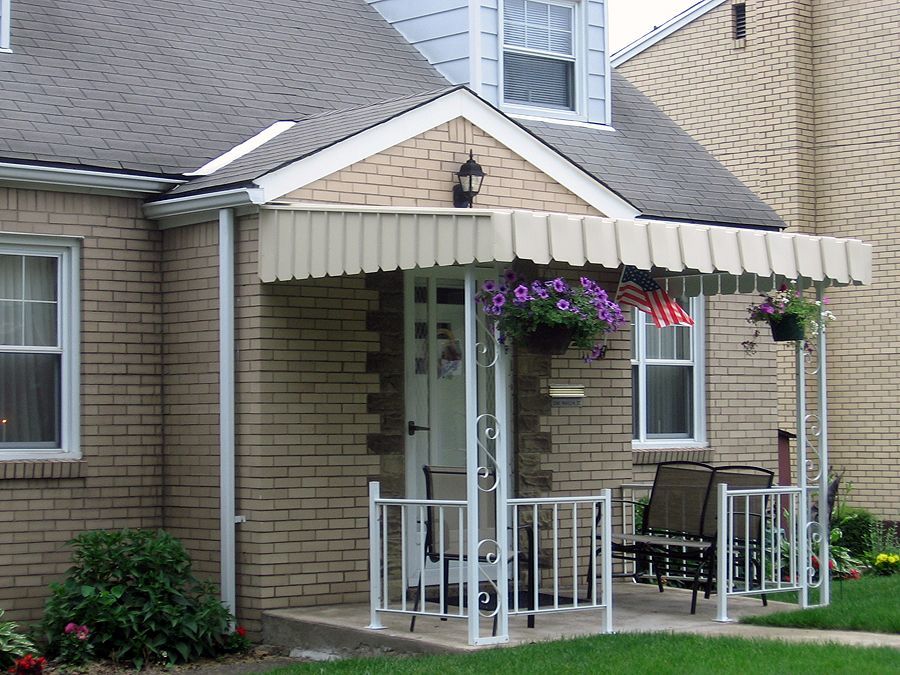 Pan and Cover Awning Style