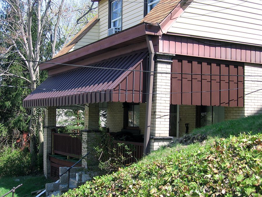 Pan and Cover Awning Style