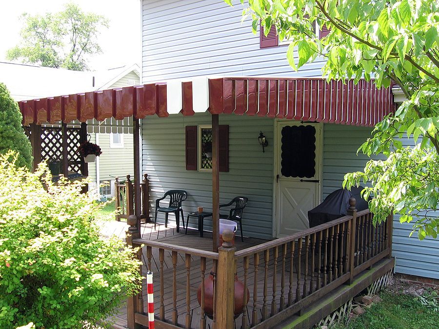 Pan and Cover Awning Style