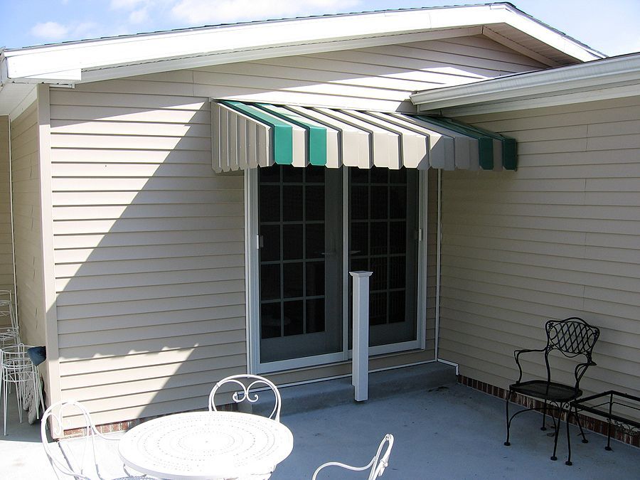 Pan and Cover Awning Style