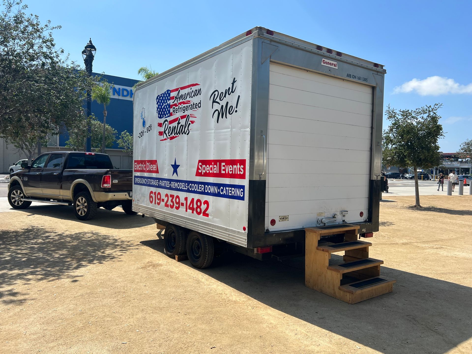 resistant refrigeration trailer
