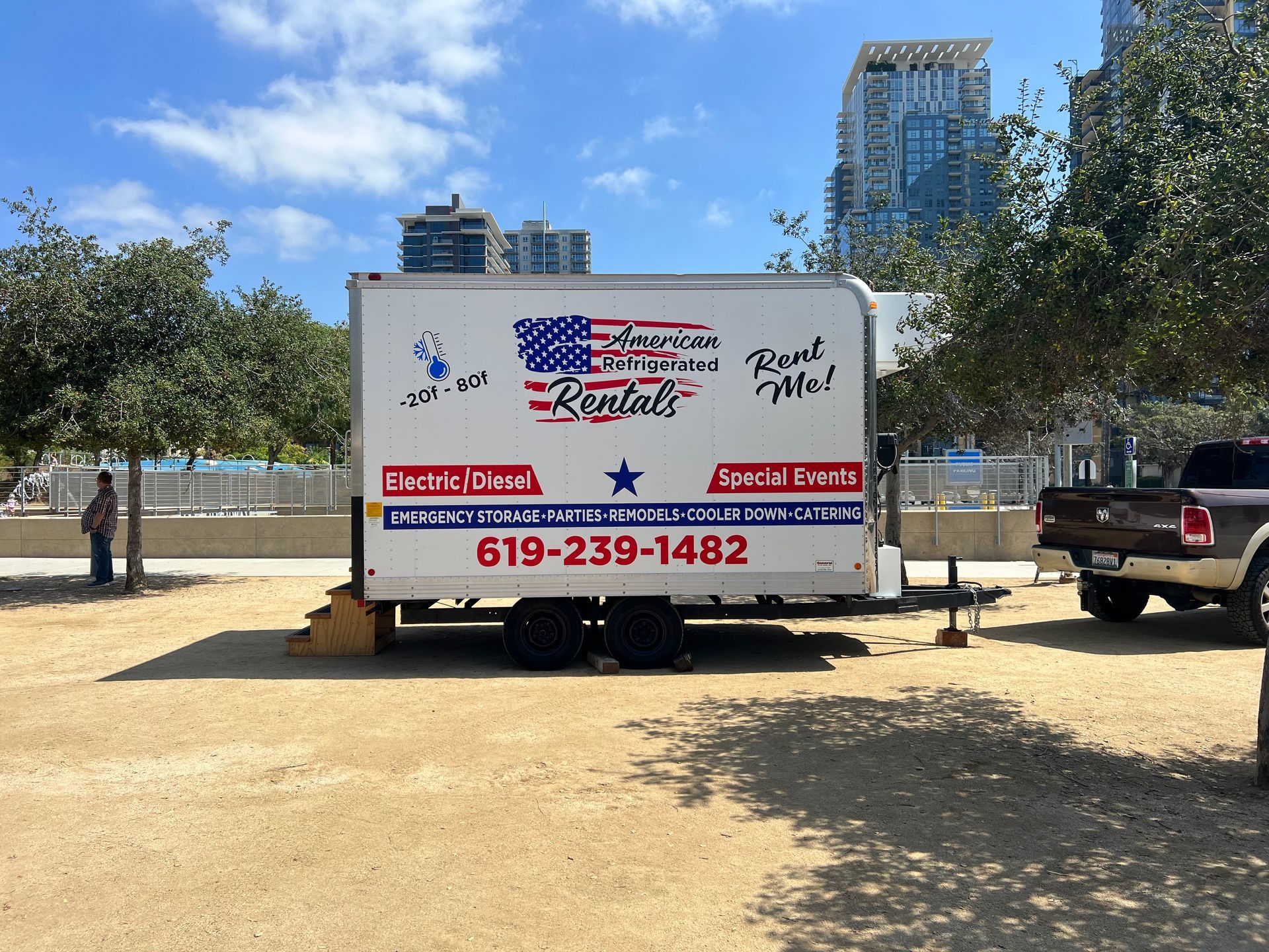 long-lasting refrigeration trailer