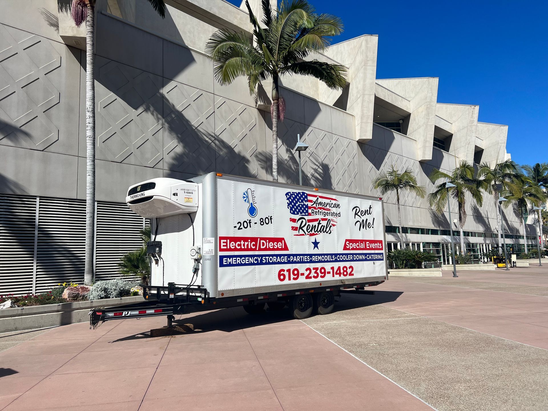 heavy-duty refrigeration trailer