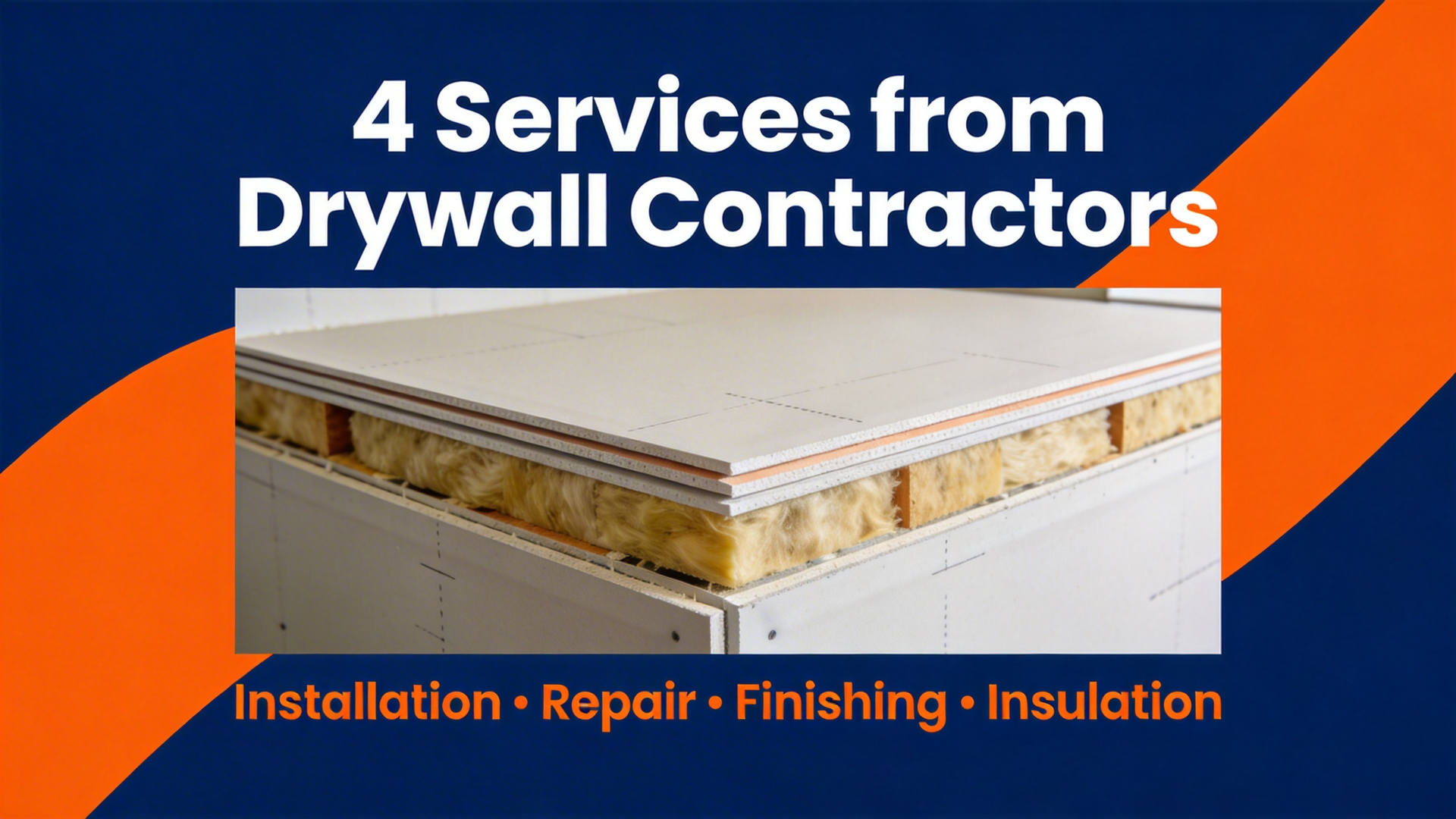 Painter on a ladder, rolling white paint on a ceiling.