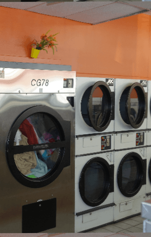 Self Service laundromat