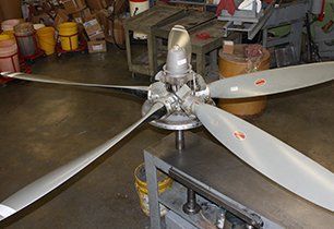 Overhauled propeller