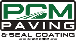 PCM Paving logo