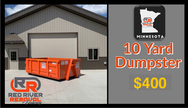 10-Yard Dumpster $400