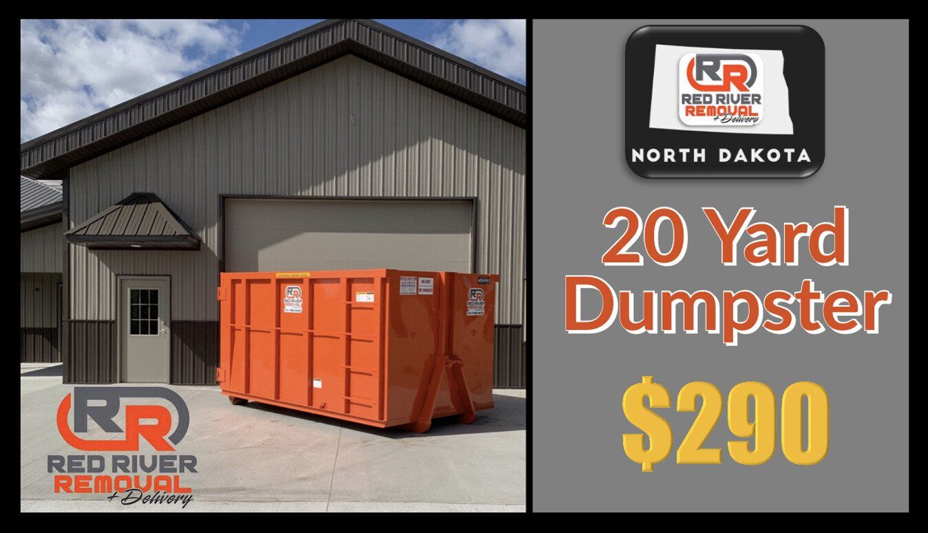 Dumpster Rental Fargo, ND Red River Removal & Delivery