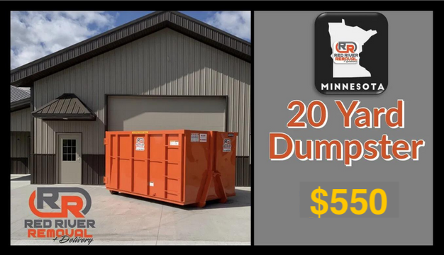 20-Yard Dumpster $550
