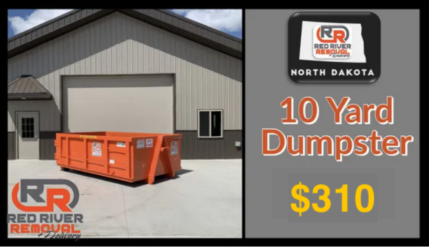 10-yard dumpster graphic image