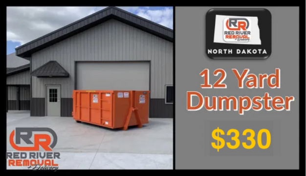 12-yard dumpster graphic image
