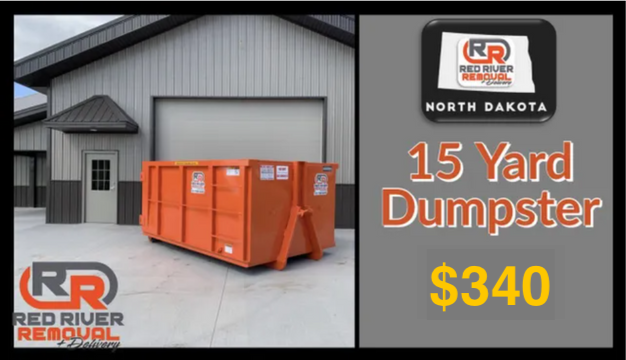 15-yard dumpster graphic image