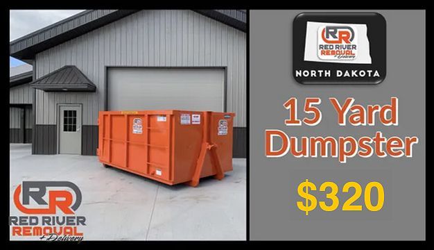 15-yard dumpster graphic image