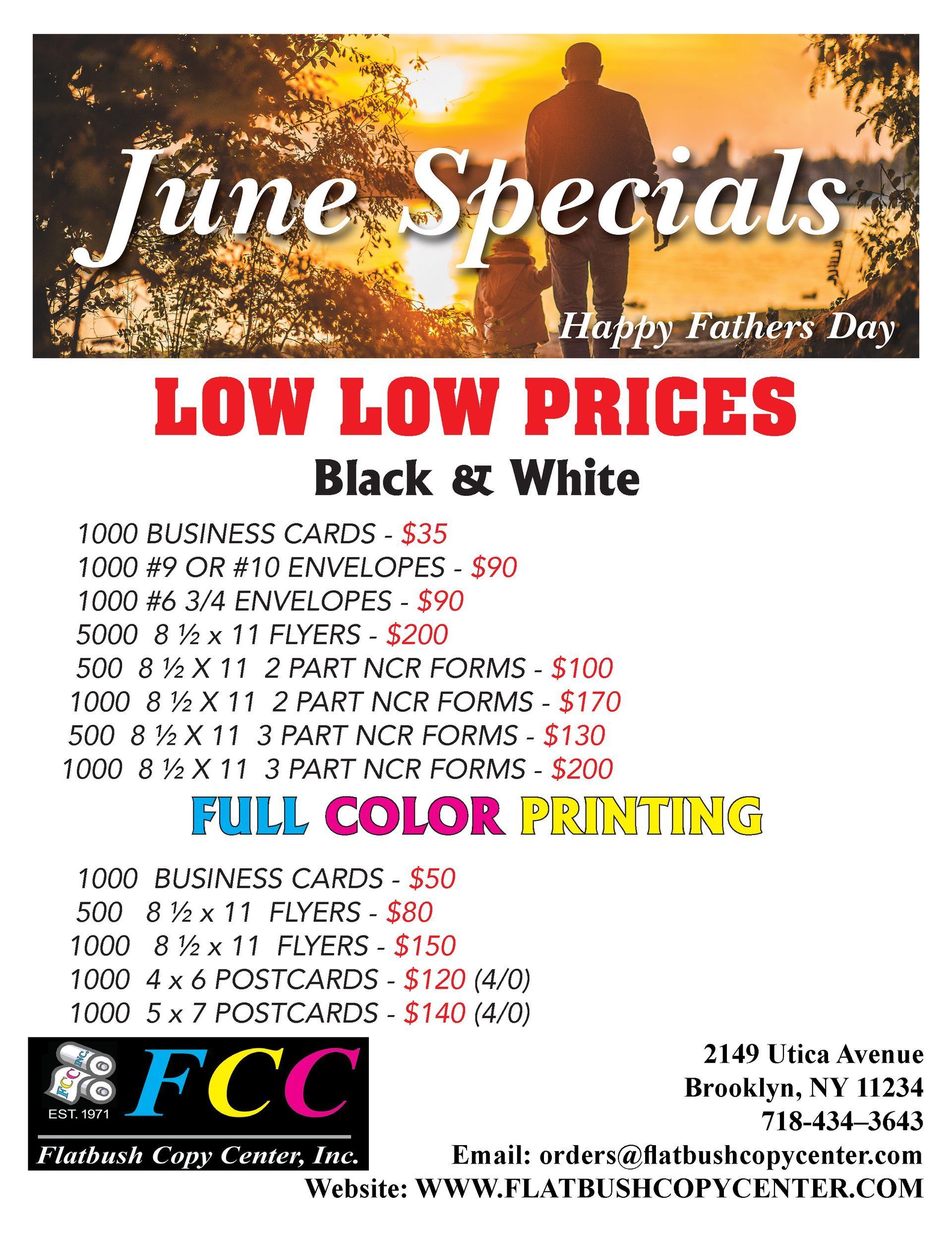 June Specials