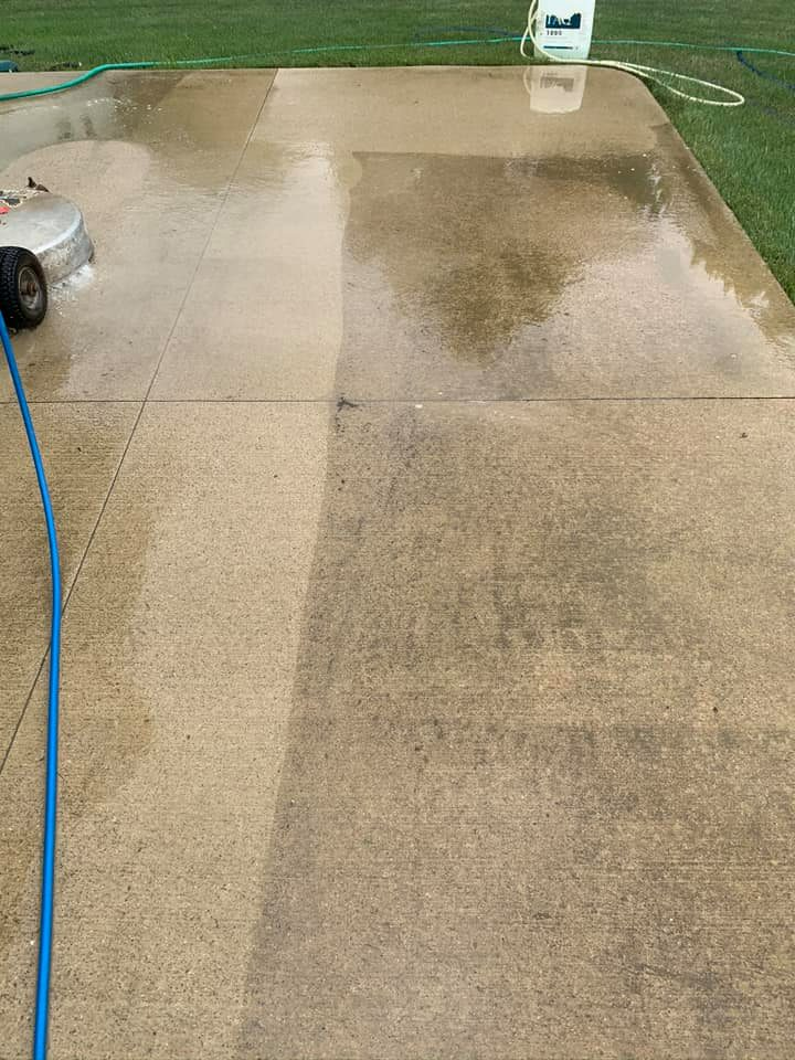 Walkway cleaning and restoration services