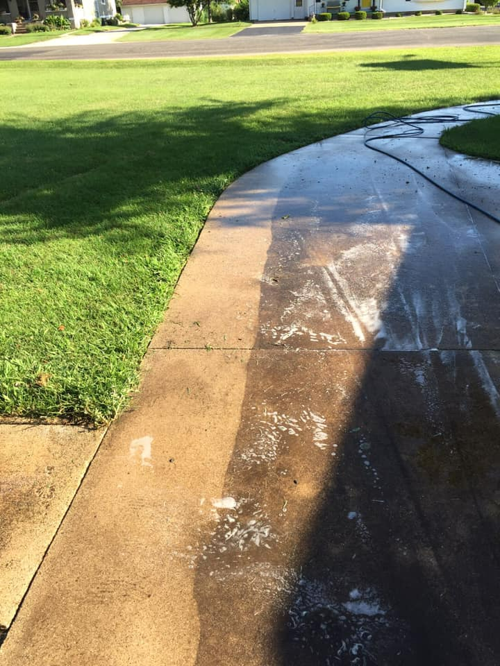 Walkway cleaning and restoration services