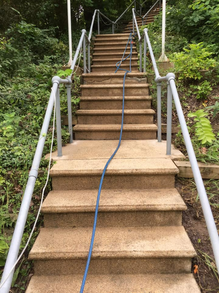 Stairs cleaning and restoration services