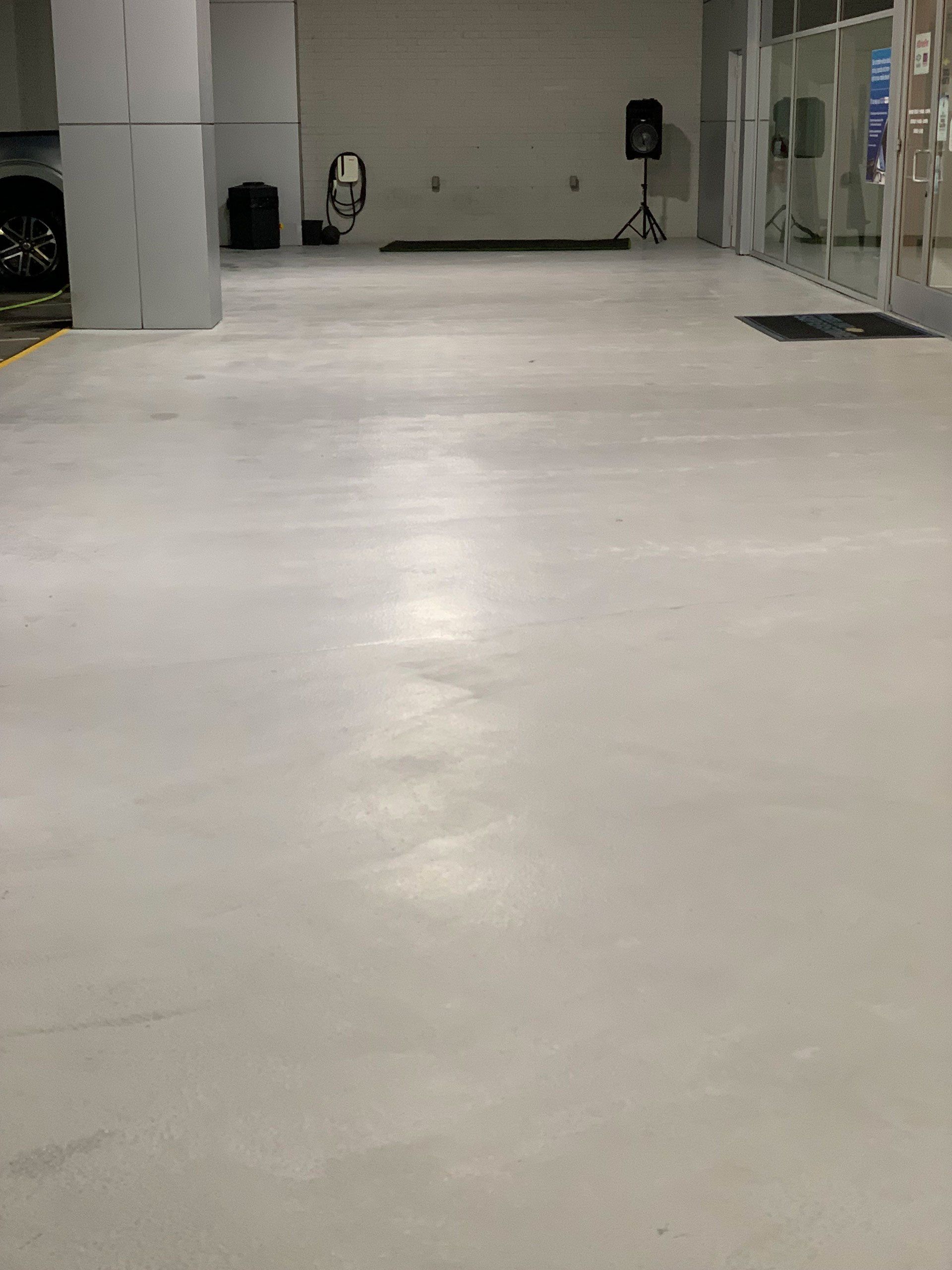 commercial establishment floor