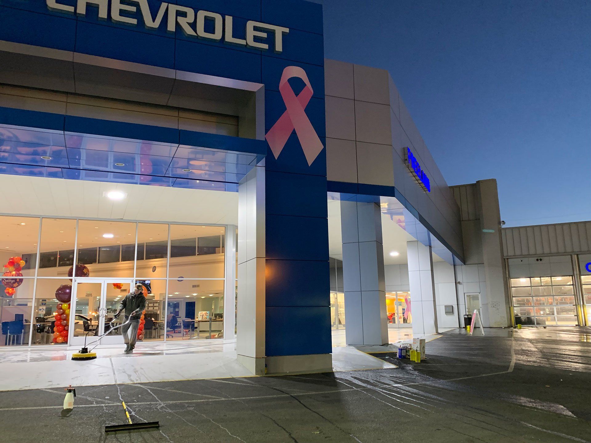 pressure washing for commercial company