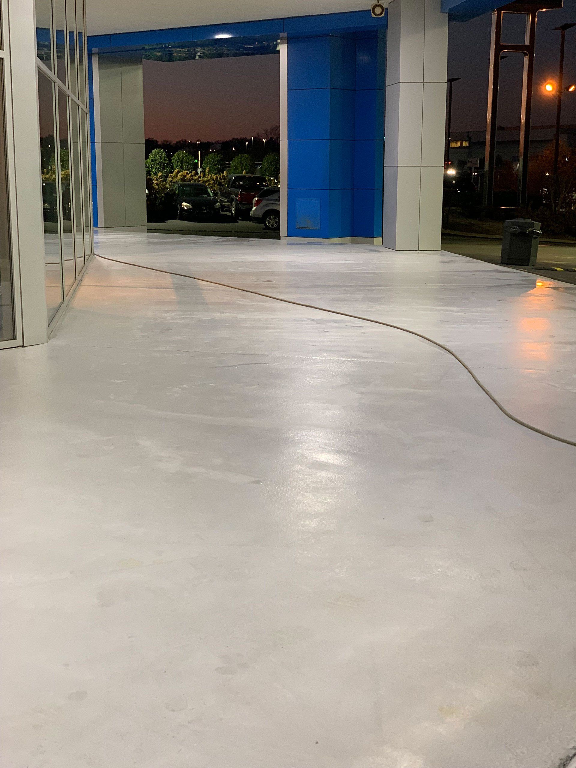 auto dealership flooring