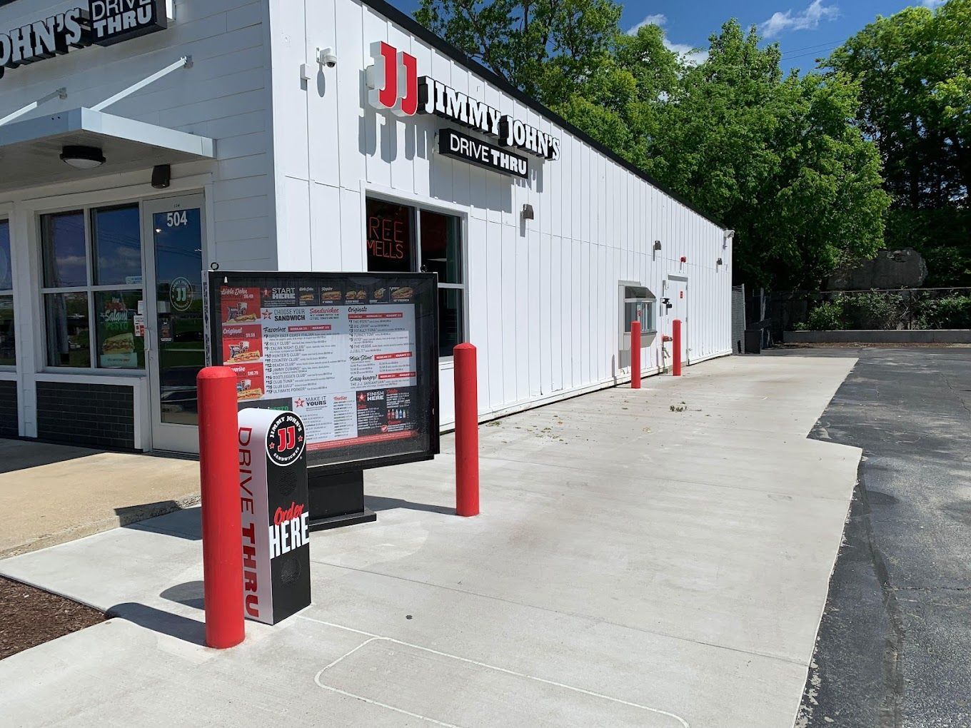 jimmy johns clean walls