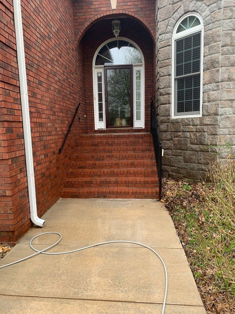 after staircase washing