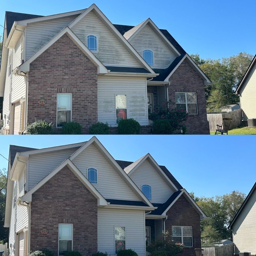 residential siding cleaning