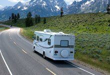 RV on the road