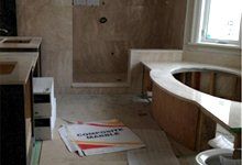 Post-construction cleaning