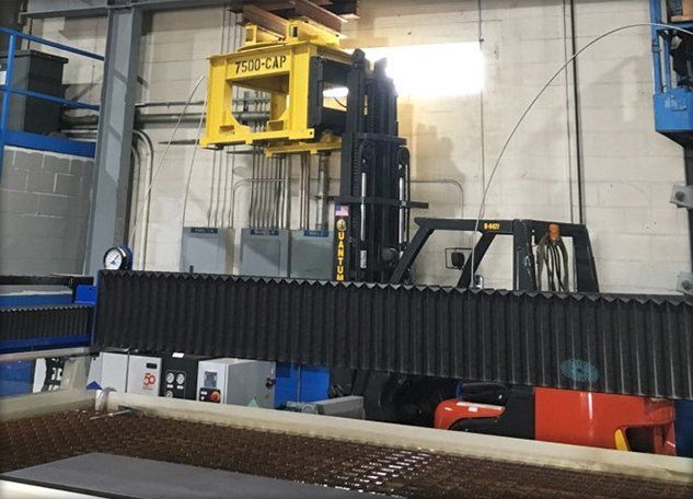Beginning installation of two new 5 ton and 10 ton crane/runway systems (Sept 2018)