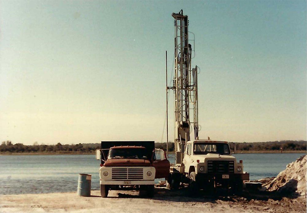 One pump truck