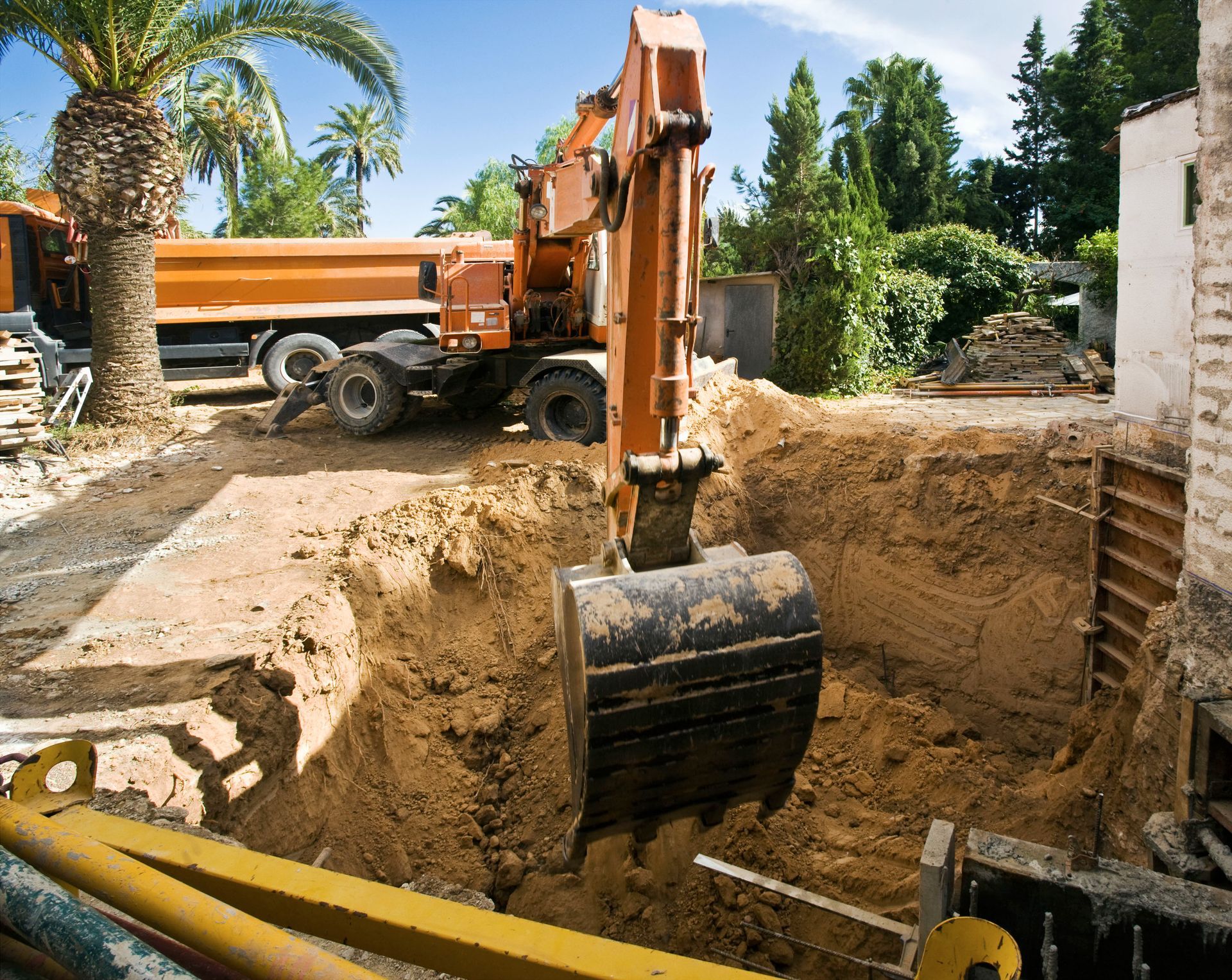 excavating business