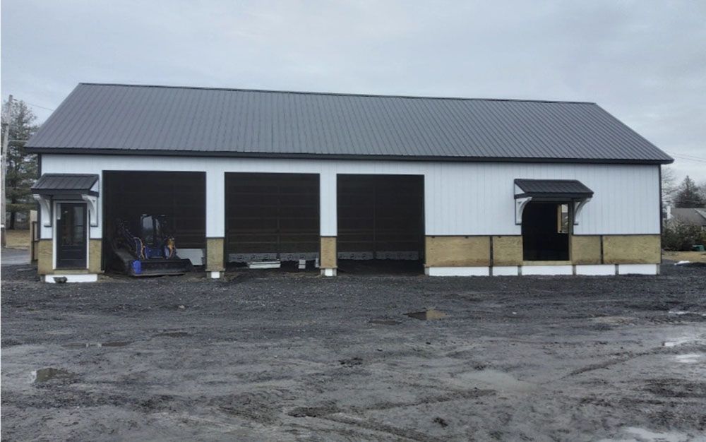 3 bay garage