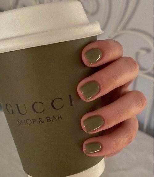 army green nail