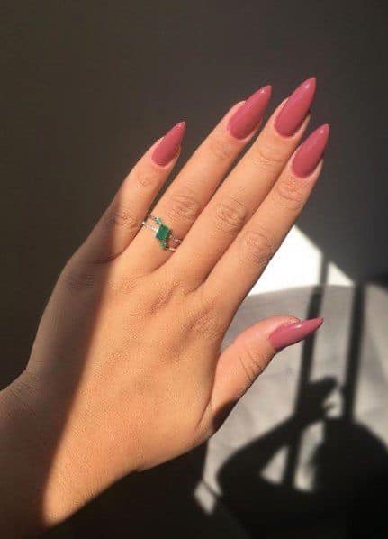 pink nails